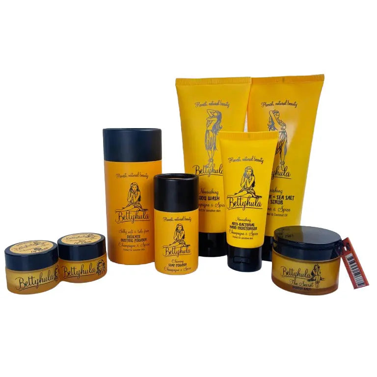 Bettyhula Ultimate Self-Care Bundle - Champagne & Spice Bettyhula