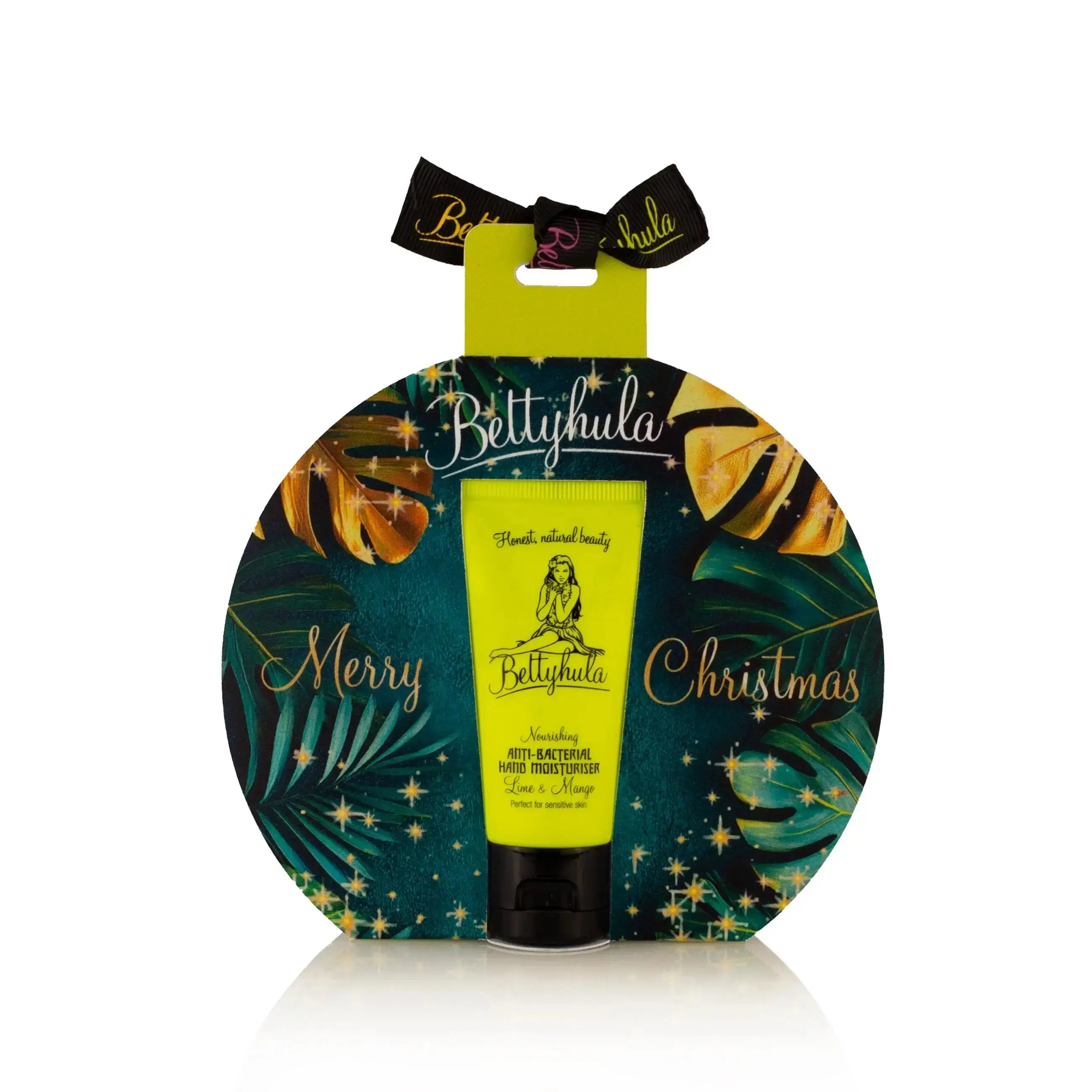 Festive christmas hand cream bauble Rum & Blackcurrant Betty Hula