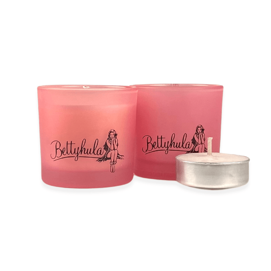 Betty Hula gifts Votive candle Trio Gift Set (with tealights too)