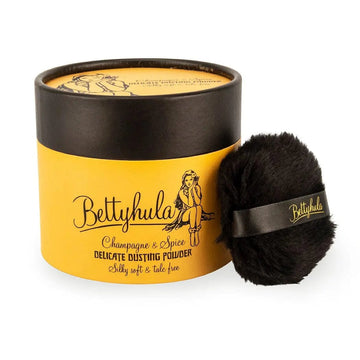 Betty Hula Talc-free dusting powder Dusting powder with puff. Champagne & Spice