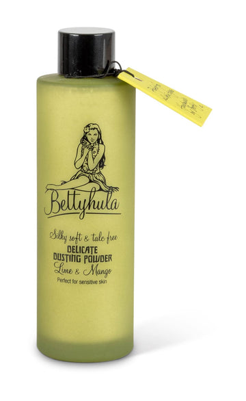 Betty Hula Talc-free dusting powder Dusting powder bottle. Lime & Mango